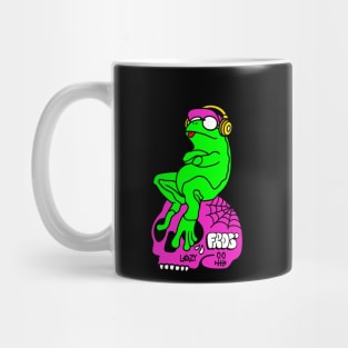 Lazy Frog Chillin 03 Mug